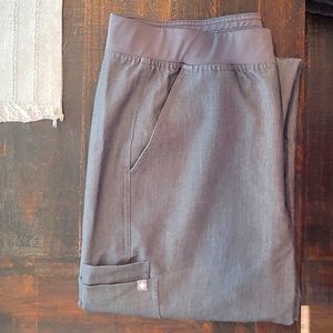 Figs Men's Large Axim Cargo Scrub Pants